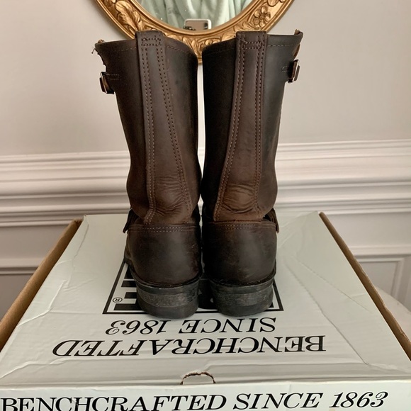 Frye Engineer 12r Gaucho Moto Boots - Picture 7 of 11